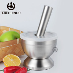 Pestle 304 stainless steel, mortar and pestle crushing jar, grinding medicine tool, household mini mortar, chili grinding bowl, medicine cup