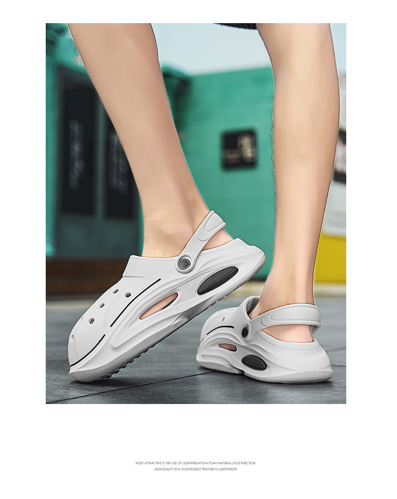 Bequeme Herren Clogs Für Den Sommer Strand- Und Freizeitschuhe_voghion.com