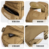 Спортивная сумка через плечо, маленькая нагрудная сумка, тактический рюкзак, сумка для путешествий, камуфляжная сумка на одно плечо, 2023