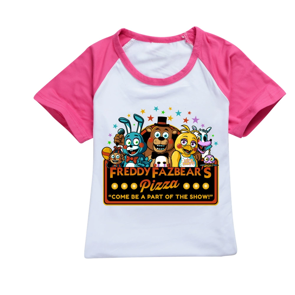 clothing set dye	 Fnaf Shorts Summer Baby Clothes Suit Children Boys Girls Cartoon T-shirt Shorts 2pcs/set Toddler Casual Clothing Kids Tracksuits disney clothing sets