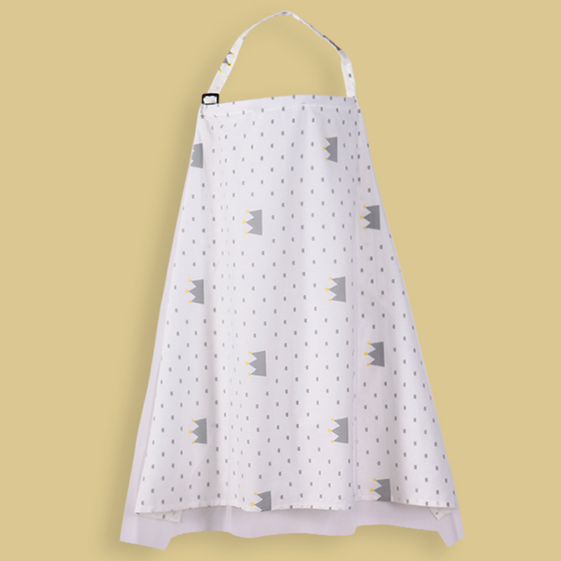 Toalla de Enfermería de algodón Toalla de enfermería para la primavera, el verano y el otoño de ropa de enfermería cubierta de la toalla cubierta de La Herradura