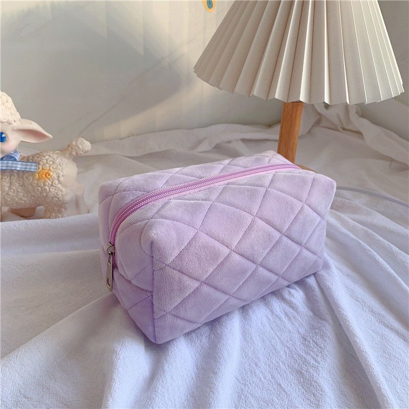 Bolsa de cosméticos bolsa de almacenamiento bolsa de viaje portátil de gran capacidad bolsa de almacenamiento de cosméticos lindo de alta apariencia nueva bolsa de almohada