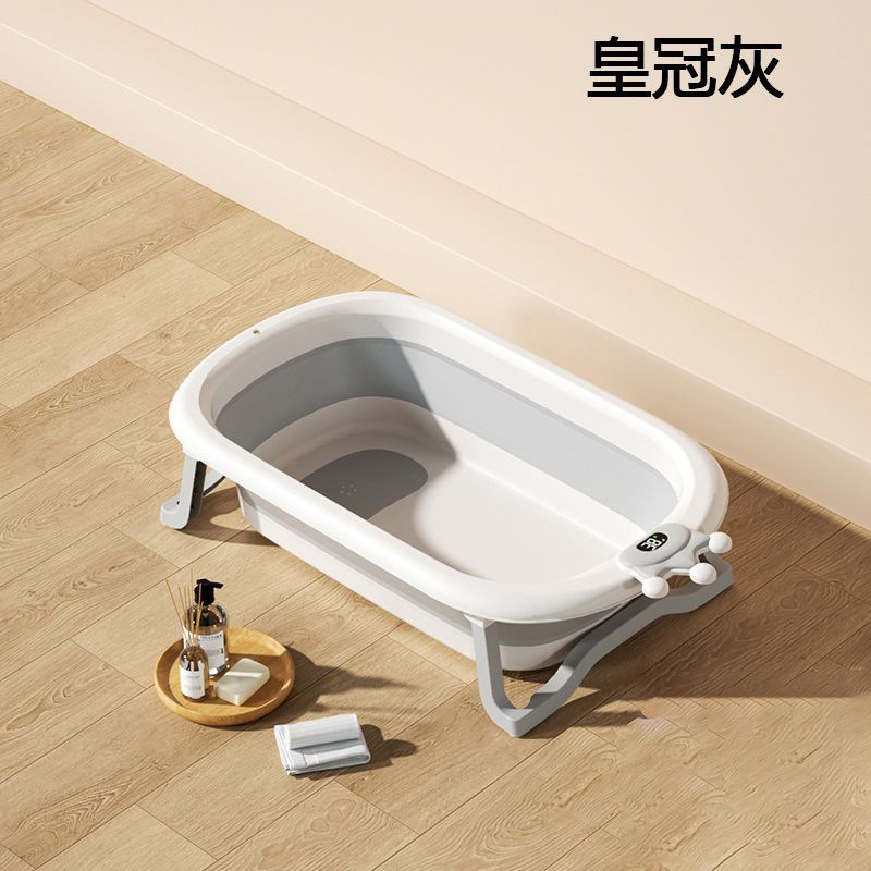 Baños para bebés Baños para bebés Baños de baño grandes plegables para niños pequeños