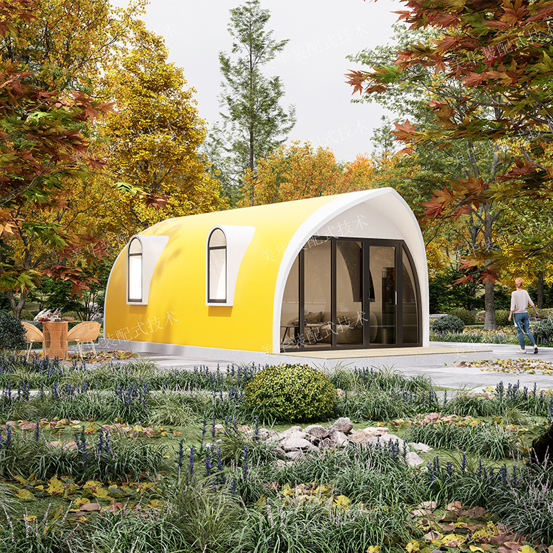 Red de Internet al aire libre Bubble Sunshine Room Camping Hotel cápsula espacial Eggshell House Camping B & B Bubble Starry Sky Tent