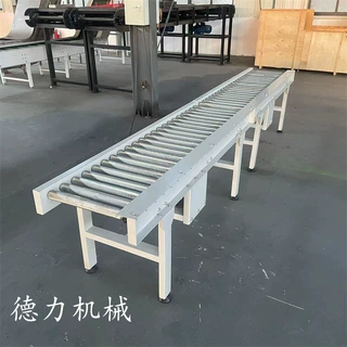 无动力卸货神器可折叠搬运输送机卸车滑梯镀锌不锈钢滚筒下货传送