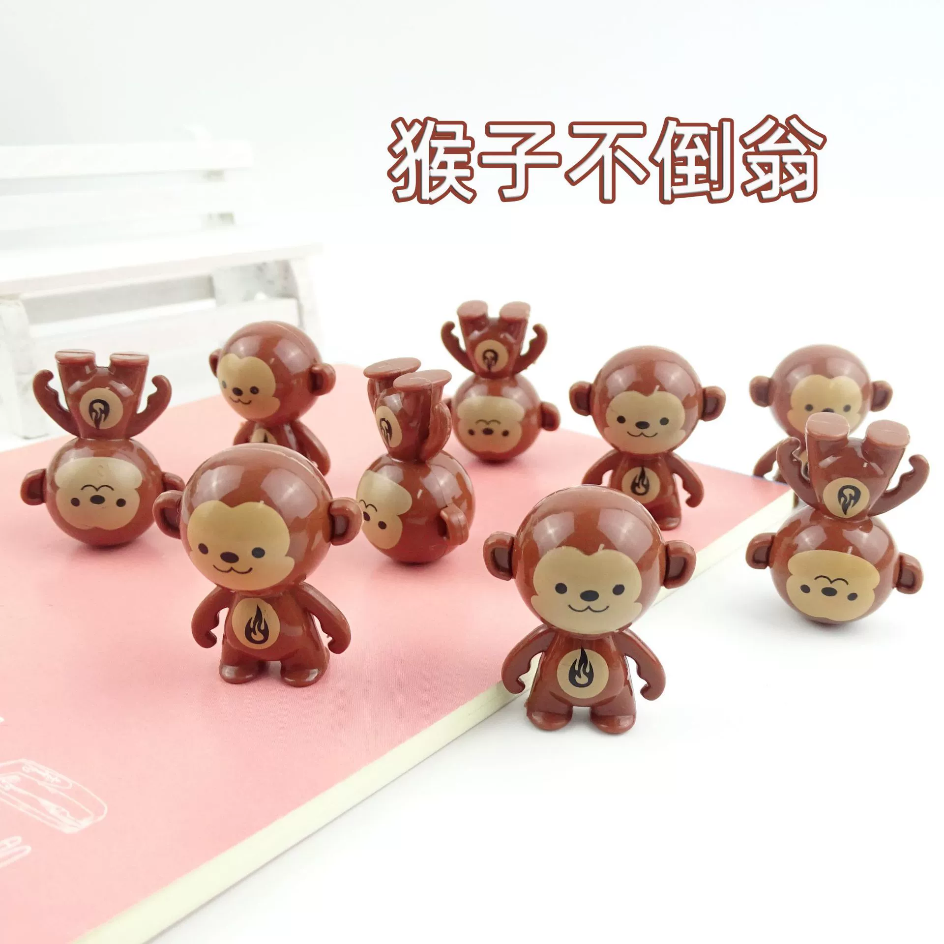 Tiktok Net красная обезьяна стакан Мультфильм маленькое животное кукла детский сад небольшой подарок Ностальгический трансграничный завод прямые поставки