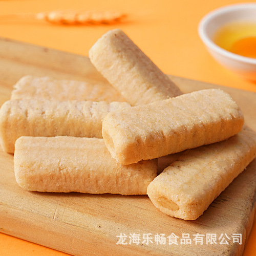Taiwanese Rice Crisp Cookies with Seaweed Flavor, Salted Egg Yolk Flavor Rice Crisp Baked Goods for Wholesale
