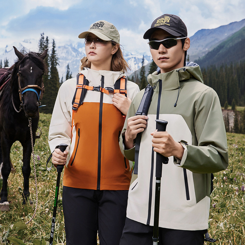 Domestic Model! Waterproof Soft Shell Jacket for Men 2025 Mountaineering Outdoor Liner Jacket Windproof Casual Fashion Jacket