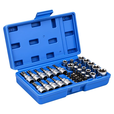 Mühərrik tənzimləmə alətləri — Blue and Red T-Type Screwdriver