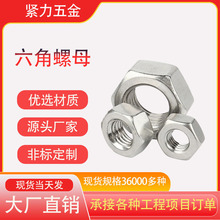 �S��ֱ�NSS304 SS316���P�A2-70 A4-80 DIN934������ĸ ��춽��B