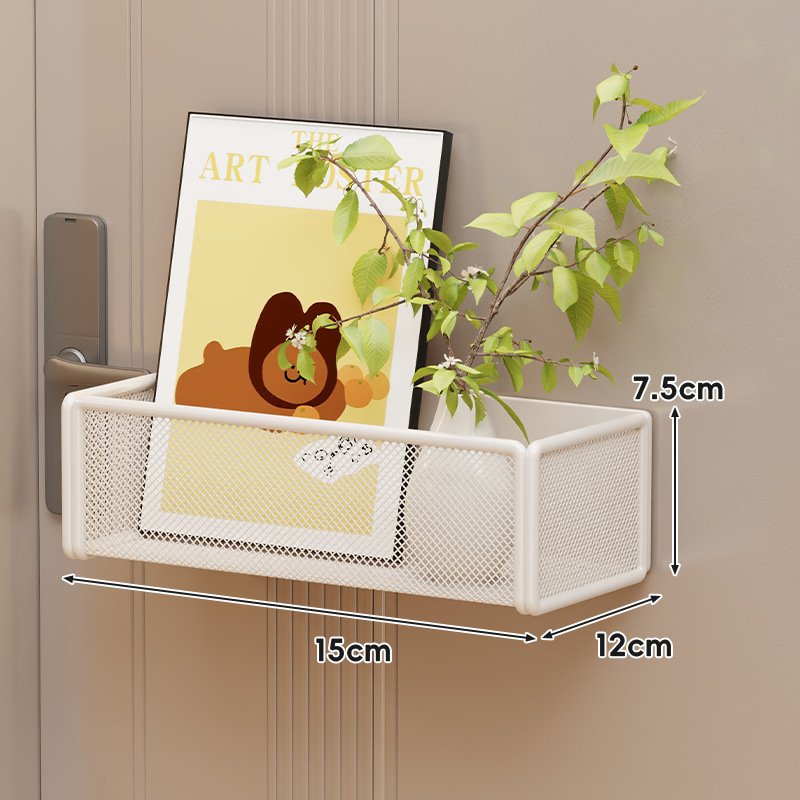 磁気フック玄関ドア傘収納ボックスドア後部収納ラック靴ラックバッグコートティッシュペーパー壁掛けラック