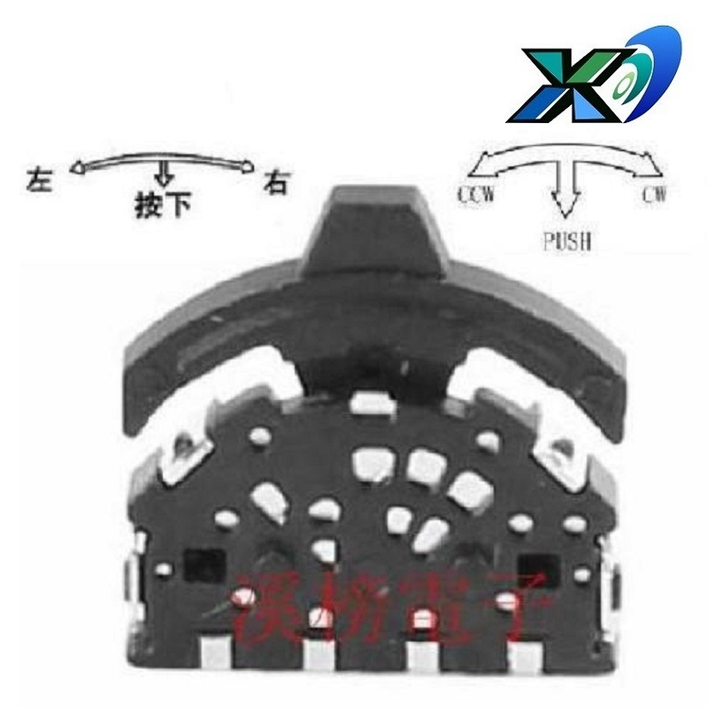 耳机设备三项拨轮开关 电器轻触拨轮开关三向 三向型拨轮开关贴片