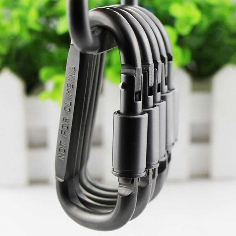 メーカー卸売高品質厚い 8CMD タイプカラビナロッククイックリリースナットバックルバックルアルミ合金バックパックバックル|undefined