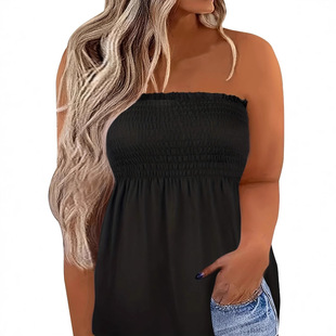 European and American Cross-Border Large Size Tube Top Tops