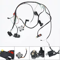 Внедорожный мотоцикл ATV Четырехколесный квадроцикл аксессуары 50-110CC полный жгут проводов линии CDI система зажигания