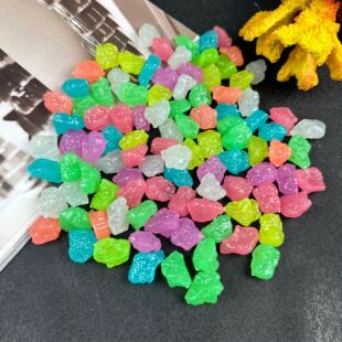 Luminous Meteorite Candy Cubes, Honeycomb Volcanic Stones, Garden Potted Glowing Stones, Aquarium Landscaping Fluorescent Stones, Honeycomb Landscaping Stones