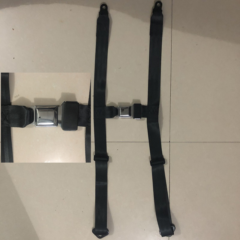 Amusement Equipment Anti-Accidental Two-Point Safety Belt Bumper Car Safety Belt with Key Safety Belt Suitable for Multiple Scenes