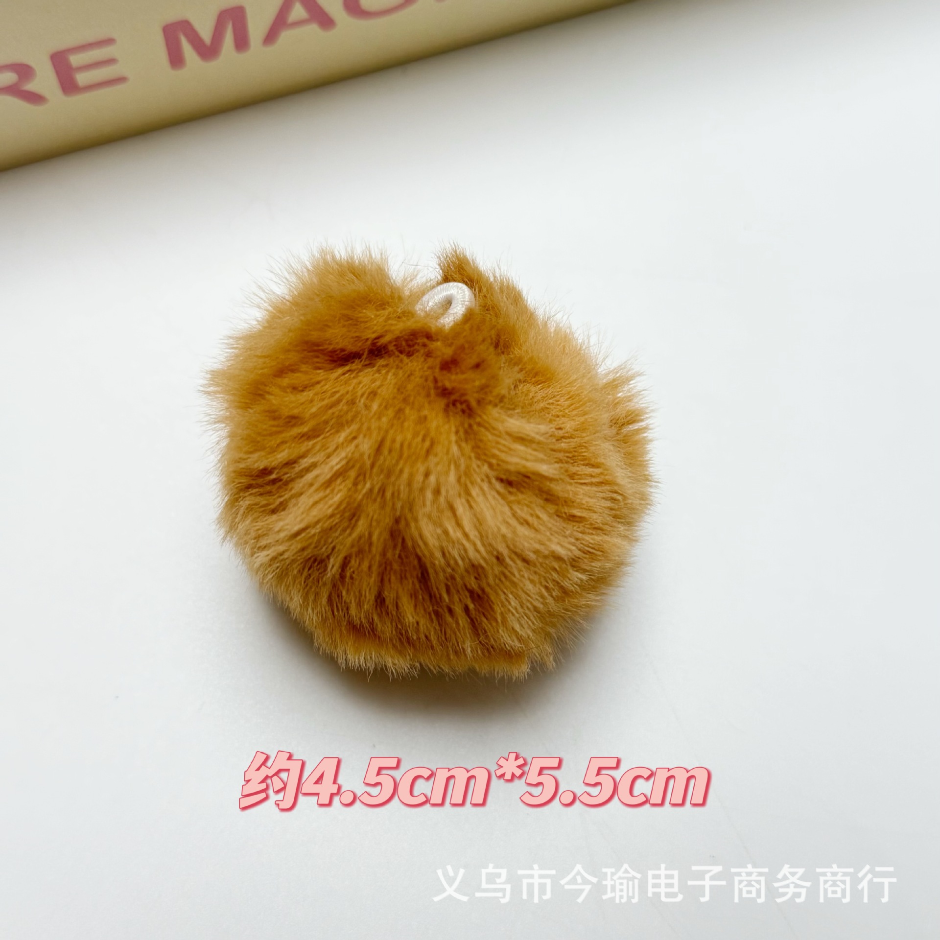 Accesorios de peluche de algodón relleno de peluche dibujos animados muñecas esféricas coloridas ropa de cabello muñecas accesorios de decoración DIY