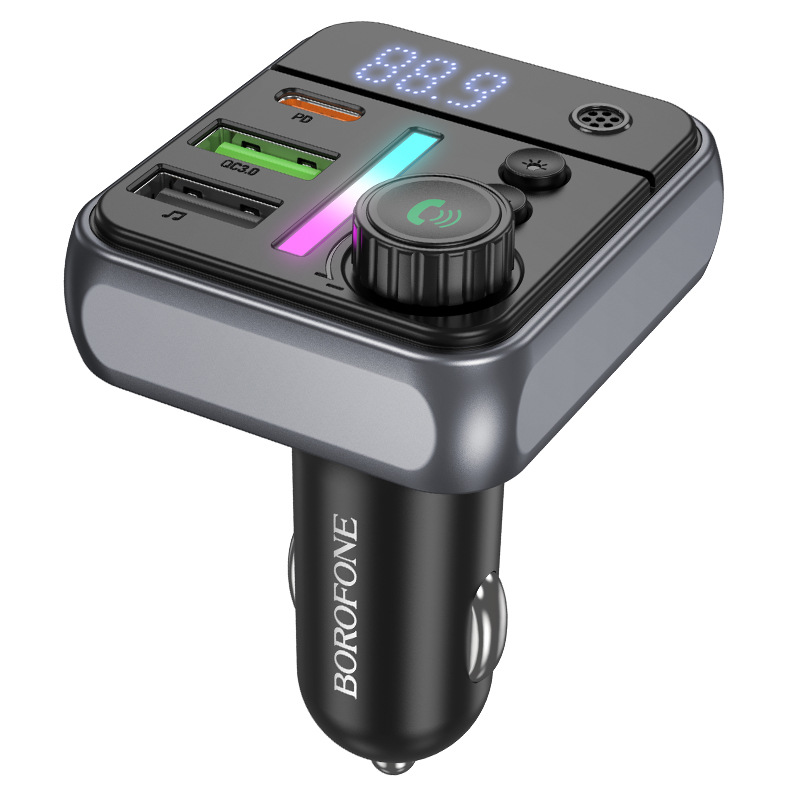 BOROFONE BC50 Car Bluetooth FM Transmitter PD20W QC3.0 Audio Receiver Compact Body