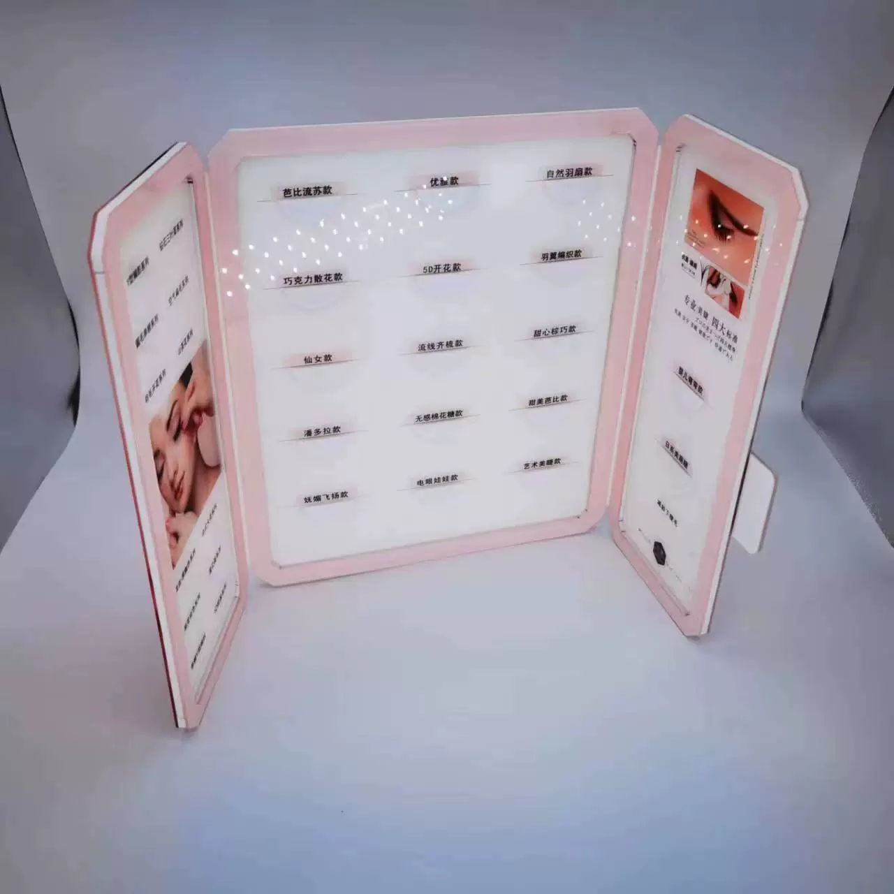 Acrylic stand for eyelashes