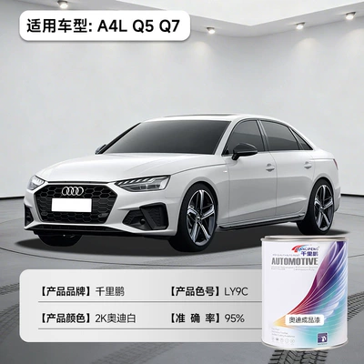Avtomobil boyası Cans, Industrial Anti-Rust Automotive Paint - 2k-audi-white-a4lq5q7ly9c1lbarrelliquid-paint