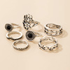 Ring, fashionable accessory, set, Amazon, suitable for import, micro incrustation