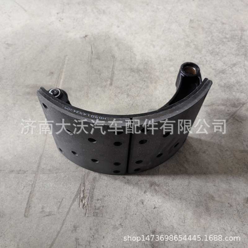 陕汽德龙F3000新M3000X3000H3000配件汉德车桥刹车蹄总成制动蹄