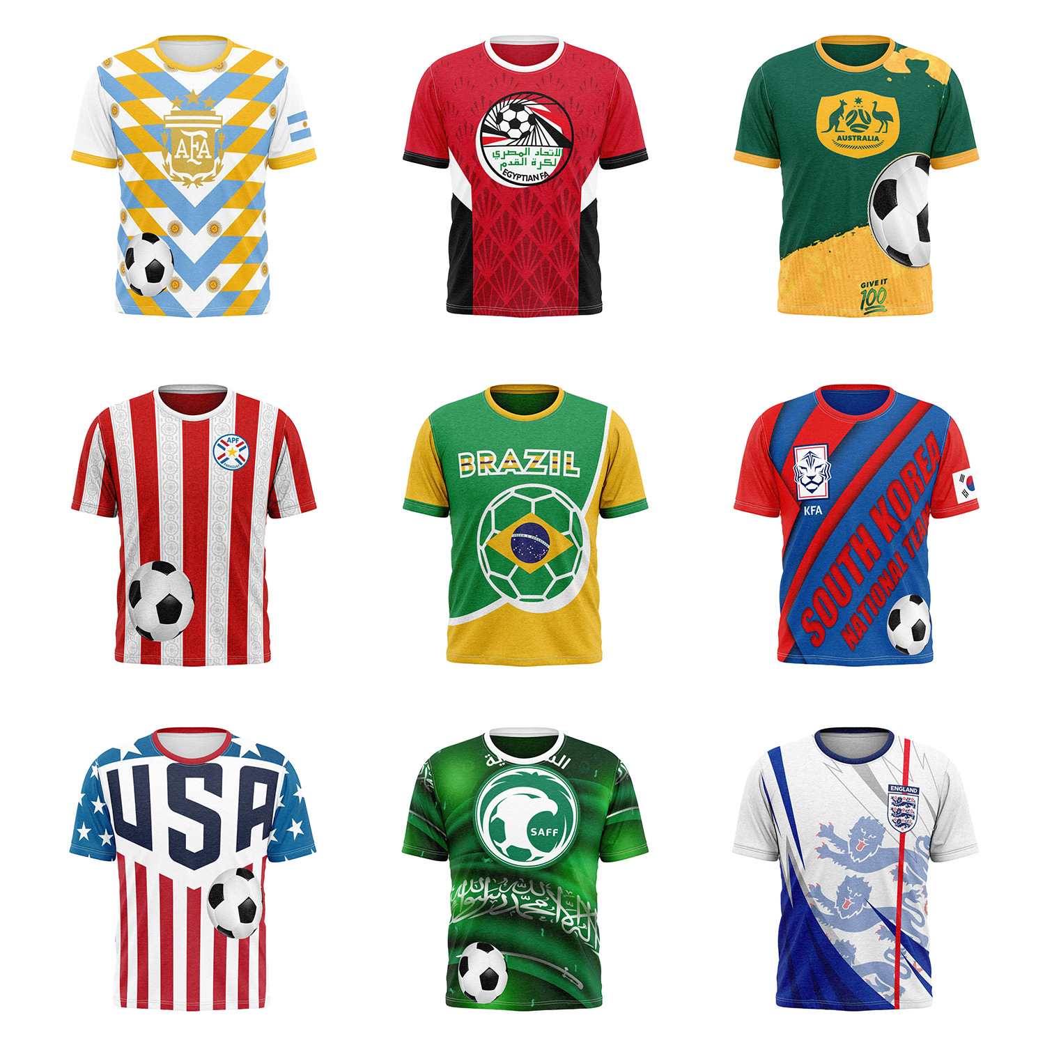 Impresión personalizada 2026 Copa del Mundo de Estados Unidos, Canadá, México, ropa deportiva, camiseta deportiva, camiseta de fútbol, camiseta de ojo de pájaro, camiseta de mangas cortas