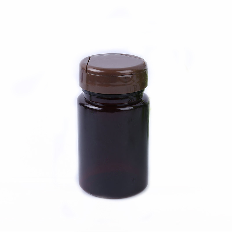 70ml botella de poliéster pet botella de plástico gran boca mariposa botella cápsula botella sólida botella de polvo botella de plástico lata