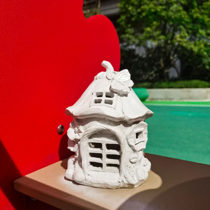 跨境花园庭院摆件观花房精灵屋卡通阳台摆件庭院装饰摆件户外
