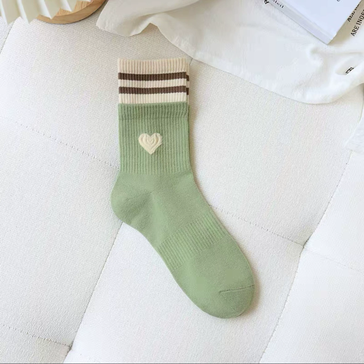 Спортивные носки милые Knee Socks - средняя длина, восемь вариантов цветов