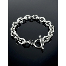 C 51542 Titanium steel simple men bracelet �Ѹּ�Լ��ʿ����