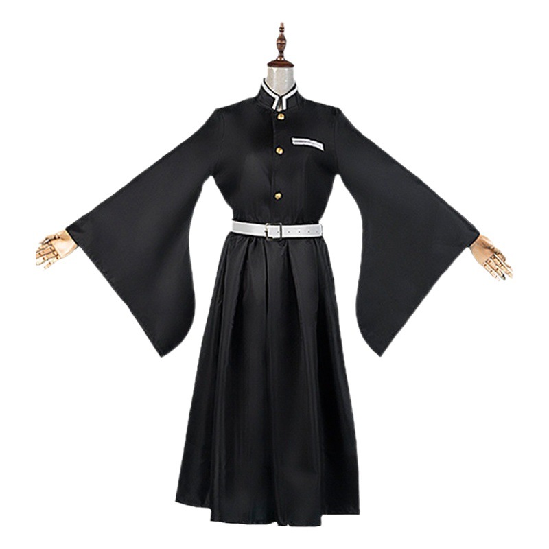 in stock Ghost Extinguishing Blade cos Clothing Adult Children Charcoal Zhilang Mi Dou My Wife Shan Yi Butterfly Enduring Animation Clothing