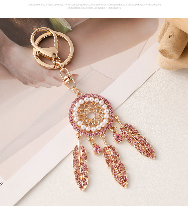 Women's Gender European Style Dreamcatcher Alloy Women's Bag Pendant Keychain