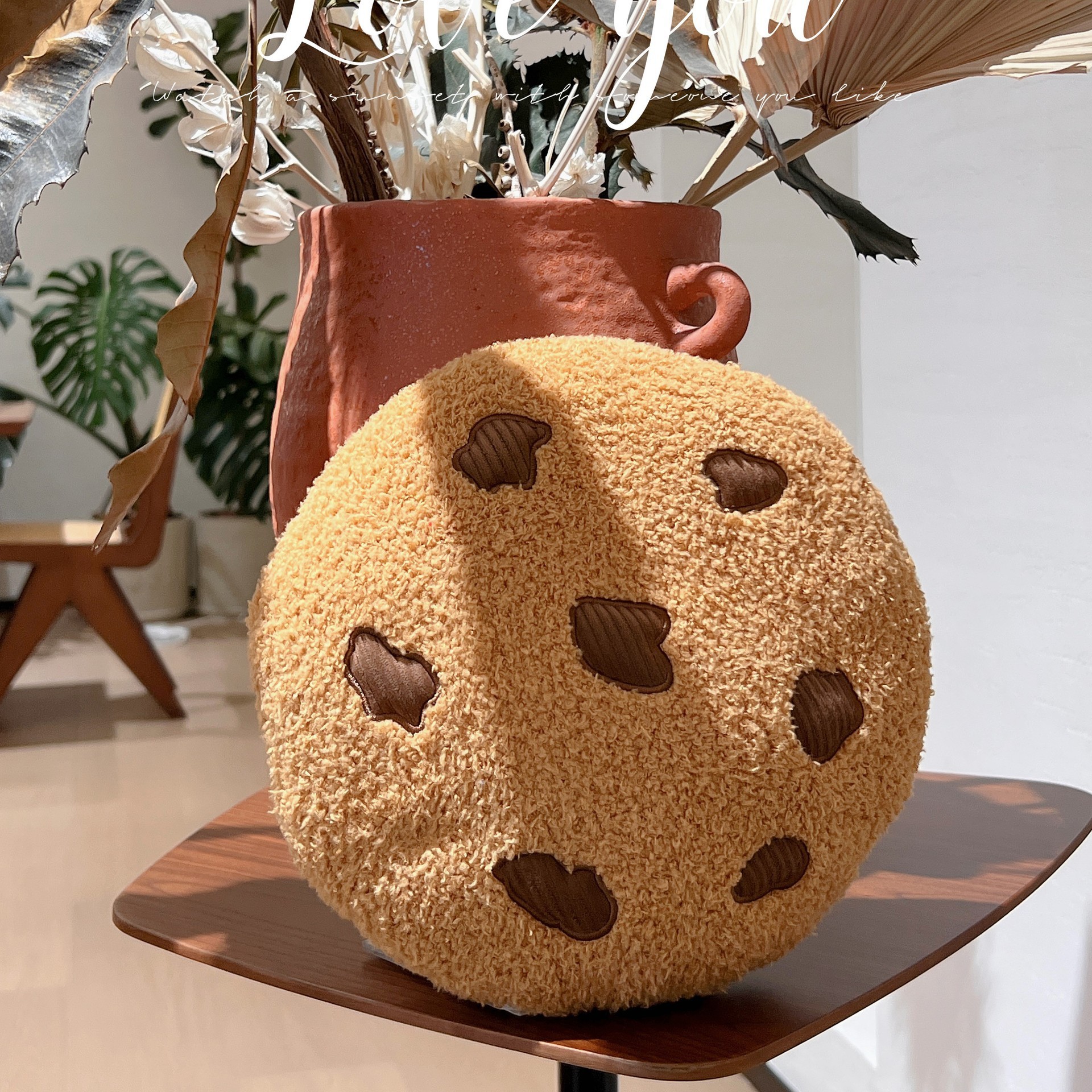 Nonwoven Material Casual Vacation Color Block Nonwoven Cushion
