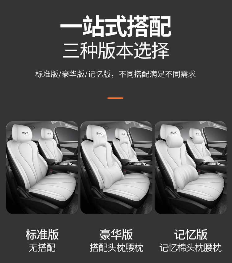 New 2026 Seal 06DM-I Super Enjoyment Edition perforated leather wear-resistant car seat covers, full-coverage design