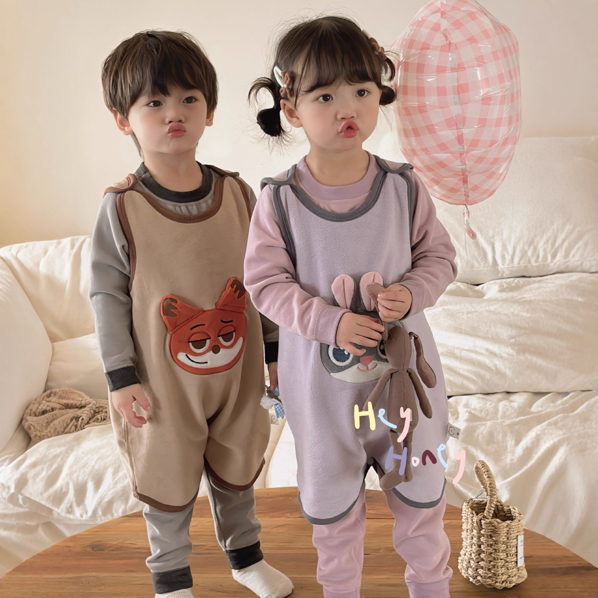 Large and Small Rolls 2024 Autumn and Winter New Kidsren's Sleeveless Sleeping Bag Baby Vest Style Sleeping Bag One-Piece Home Clothes-26208