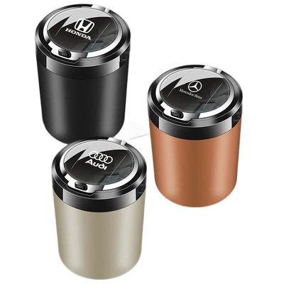 with lid, automatic lighting, dustproof and, Car ashtray