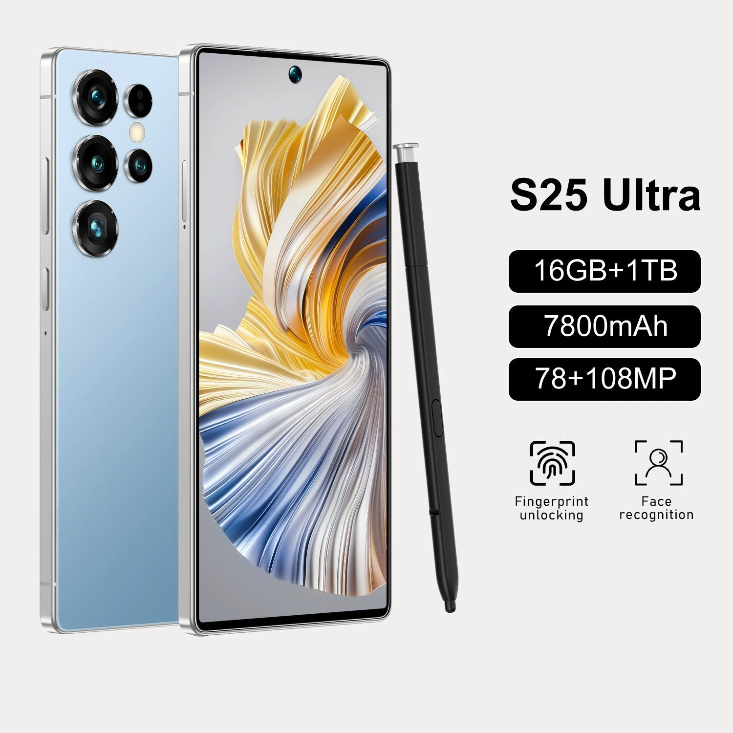 Смартфон SiMi S25 Ultra с элитным смарт-часами, 128 ГБ, 3-дюймовый Android, глобальная версия