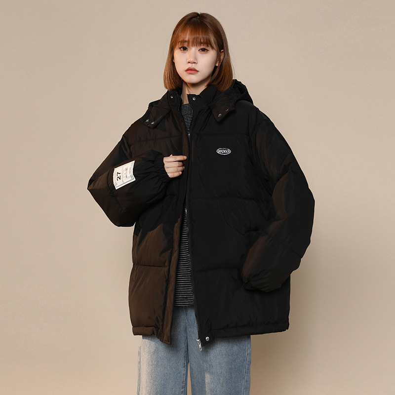 Capa de algodón de pluma para mujeres invierno 2025, nuevo estilo de invierno image 7