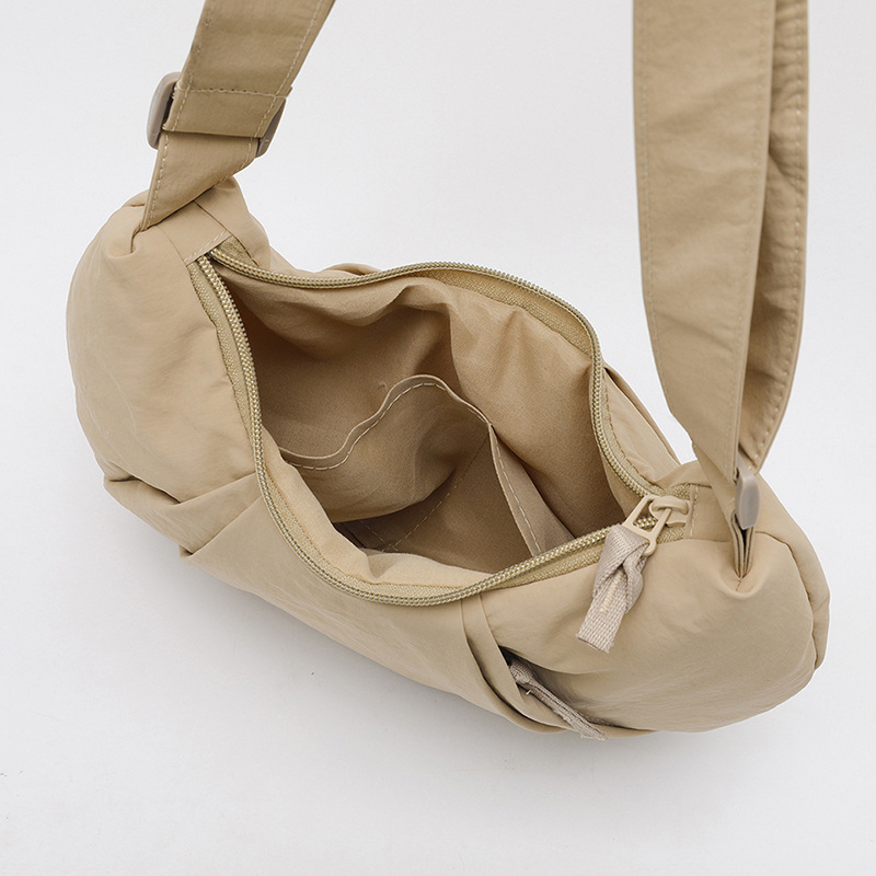 2026 nuevo bolso de bolsas de bolsas de bolsas de mujer Lulu japonés simple bolso de hombro bolso de tela ligero de gran capacidad bolso de mochila