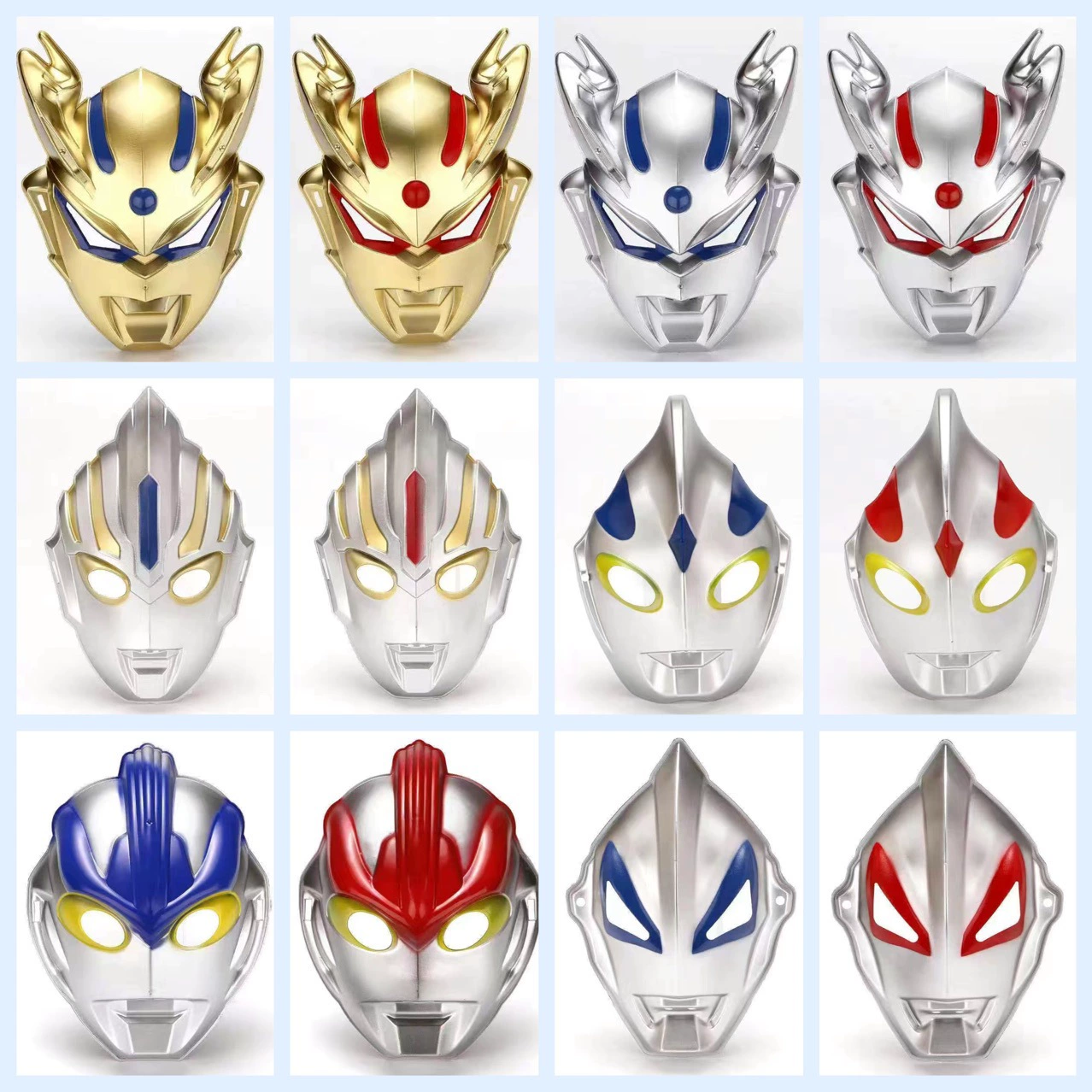 Ultra, Ultraman Tiga, мультяшная маска, игрушка, хэллоуин