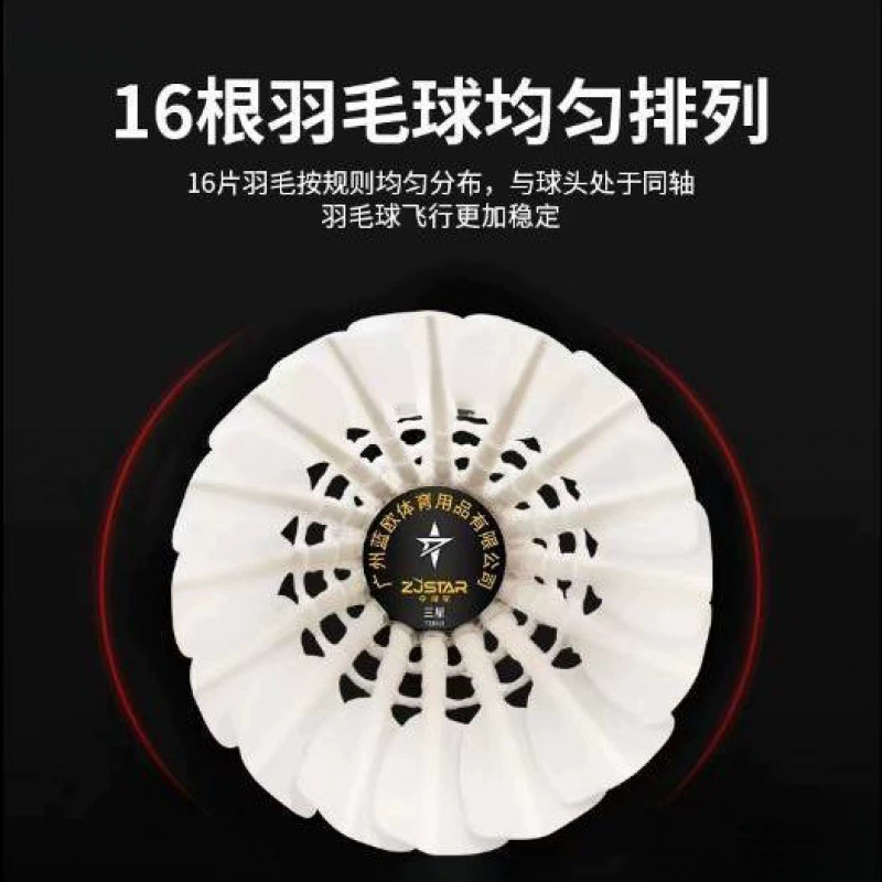 Ведро бесплатная доставка Zhongjixing спецпредложение классическая гусыня перо прямые прочные не ломаются тренировочный мяч