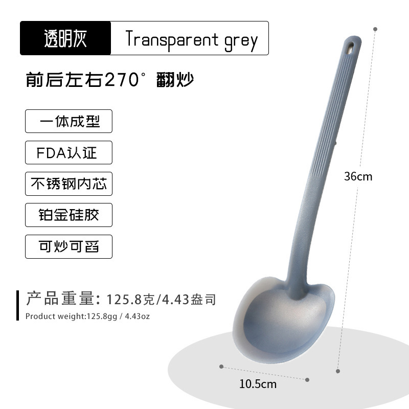 食品グレードのシリコンキノコスパチュラ、高温耐性キッチンガジェット、調理用スパチュラ、ノンスティックパン専用チェリースパチュラ|undefined