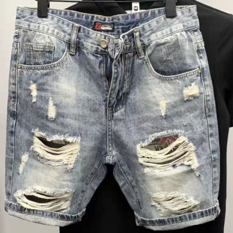 Летняя джинсовая юбка, шорты, трендовые брюки,Slim fit