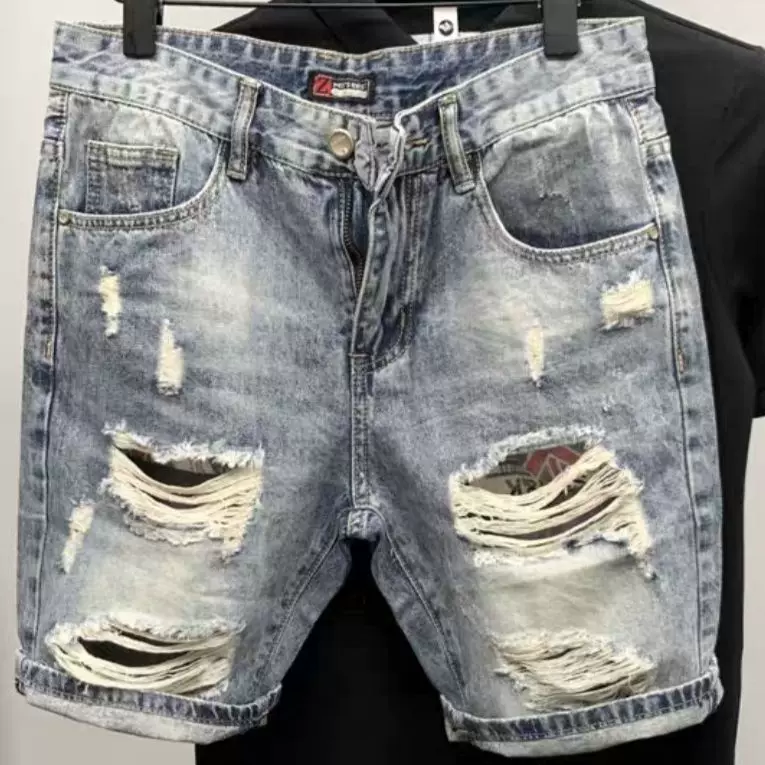 Летняя джинсовая юбка, шорты, трендовые брюки,Slim fit
