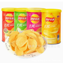 乐.事 薯片40g迷你罐装薯片 小桶装薯片 整箱24罐