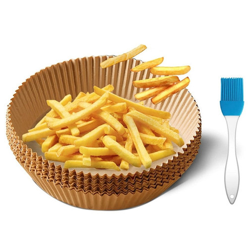 Square bowl pastry paper tray 7 candy paper sandwich oil paper new user air fryer special paper wholesale