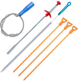 Wholesale lengthened bendable pipe brush sewer dredge kitchen sink dredge brush sink brush cleaner