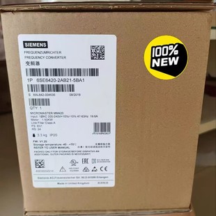 6Se6420-2Ab21-5Ba1 Siemens Mm420 Frequency Converter 1.5Kw with A-Class Filter